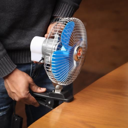 كريبتون مروحة تيار مستمر متذبذبة، مقاس 8 انش، ألوان متعددة، عدد المنافذ: 3 2 كريبتون مروحة تيار مستمر متذبذبة، مقاس 8 انش، ألوان متعددة، عدد المنافذ: 3 - الصورة 2