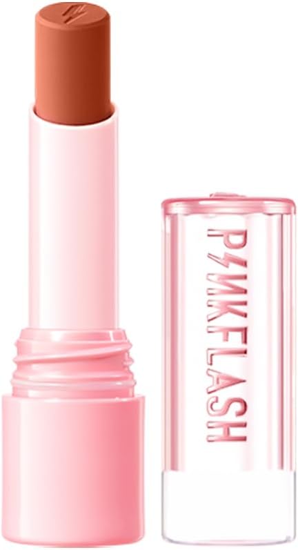 احمر شفاه مات يدوم طويلا من بينك فلاش NU02 للاستخدام اليومي | صبغة مكثفة | خفيف الوزن ومقاوم للانتقال | ناعم ومريح في الارتداء | نود للاستخدام اليومي لجميع درجات البشرة