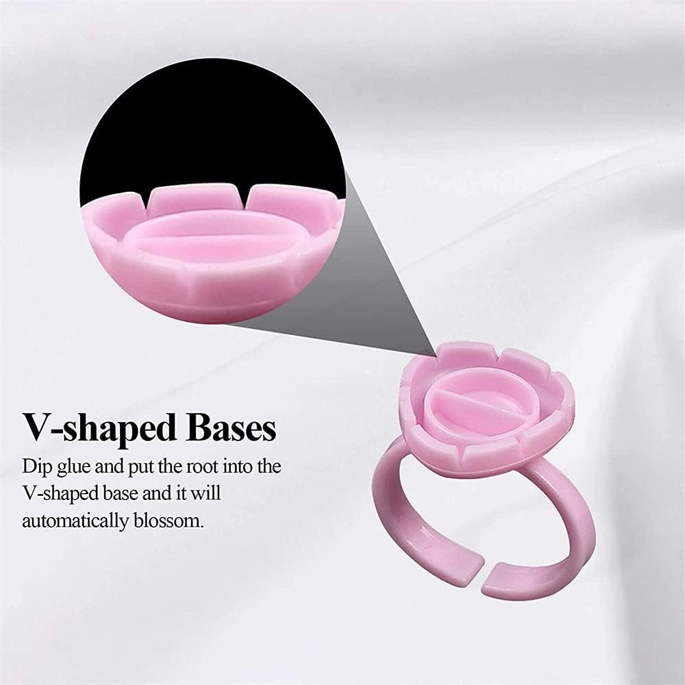 حامل لاصق للرموش للاستعمال مرة واحدة من بوكيلا، اكواب لاصقة لتكثيف الرموش، اكواب لتكثيف الرموش، كوب مروحة لمستلزمات وصلات الرموش بطريقتين للاستخدام، 100 قطعة (بينك) 5 حامل لاصق للرموش للاستعمال مرة واحدة من بوكيلا، اكواب لاصقة لتكثيف الرموش، اكواب لتكثيف الرموش، كوب مروحة لمستلزمات وصلات الرموش بطريقتين للاستخدام، 100 قطعة (بينك) - الصورة 5