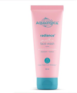 غسول الوجه رادينس بلس سموثي مع البطيخ والنياسيناميد منظف وجه ينظف بلطف وينعش ويجعل البشرة مشرقة من اكوالجيكا، 100 مل