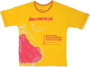 تي شيرت بتصميم عصري مطبوع للأولاد من ايكو