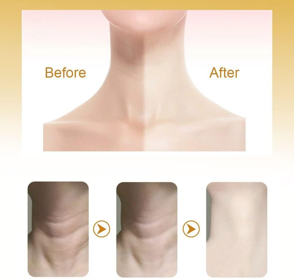 رقع مضادة للتجاعيد للرقبة، رقع قناع رفع الرقبة لازالة الخطوط الدقيقة والترطيب، رقع تجميل للعناية بالبشرة، 10 رقع 4 رقع مضادة للتجاعيد للرقبة، رقع قناع رفع الرقبة لازالة الخطوط الدقيقة والترطيب، رقع تجميل للعناية بالبشرة، 10 رقع - الصورة 4