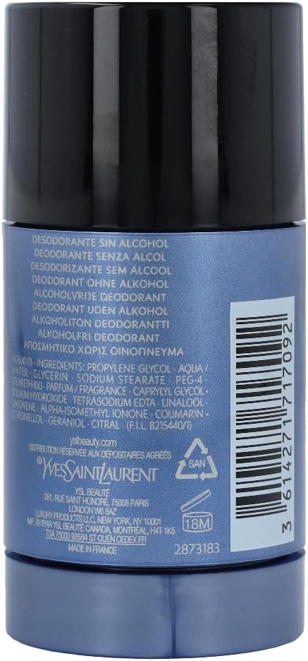 إيف سان لوران Y مزيل العرق عصا 75g/2.6oz الاستيراد المتوازي 2 إيف سان لوران Y مزيل العرق عصا 75g/2.6oz الاستيراد المتوازي - الصورة 2