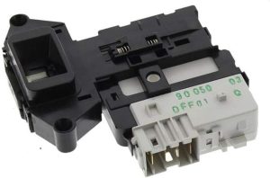 قفل باب غسالة اسطوانية DFF01851 DFF01858، مفتاح باب 250 فولت F01Q WD-A12355DS N10240D، مفتاح قفل الباب المتشابك، مناسب لغسالات ال جي، (يستبدل 6601ER1004D، EBF49827803)