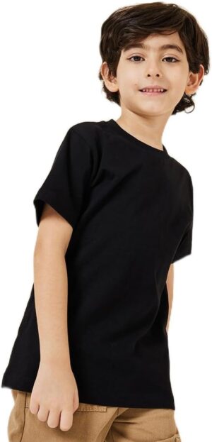 حراج السعودية ديلز: تسوق أونلاين | الإلكترونيات، الأزياء، الجوالات، البقالة Haraj Deals 76 تيشرت قطن سادة للاولاد من ستايلي