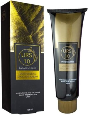 كريم للجسم كامل من أفاميد مرطب للبشرة الجافة، يوريا 10٪، 135 مل