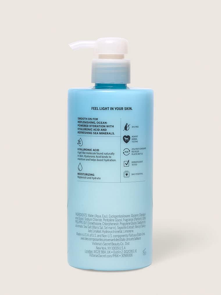 لوشن الجسم بينك ووتر ريبليشينغ بودي مع حمض الهيالورونيك من فيكتوريا سيكريت 2 لوشن الجسم بينك ووتر ريبليشينغ بودي مع حمض الهيالورونيك من فيكتوريا سيكريت - الصورة 2