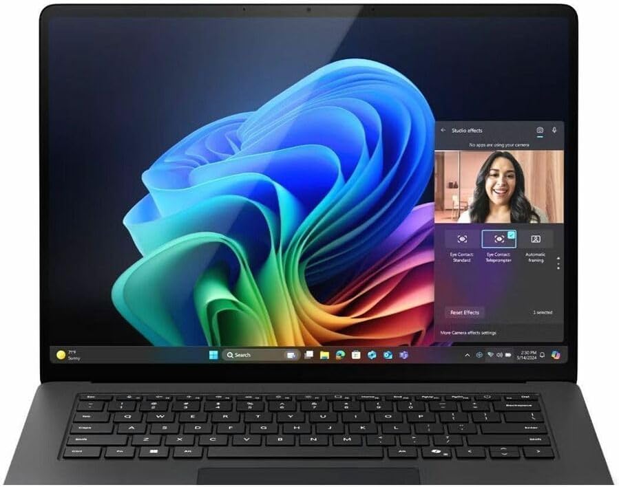 لابتوب سيرفس 7 بشاشة لمس 15 بوصة كوبيلوت + كمبيوتر نوت بوك - انتل كور ألترا 7-32 جيجابايت - 1 تيرابايت SSD - لوحة مفاتيح انجليزي - أسود 6 لابتوب سيرفس 7 بشاشة لمس 15 بوصة كوبيلوت + كمبيوتر نوت بوك - انتل كور ألترا 7-32 جيجابايت - 1 تيرابايت SSD - لوحة مفاتيح انجليزي - أسود - الصورة 6