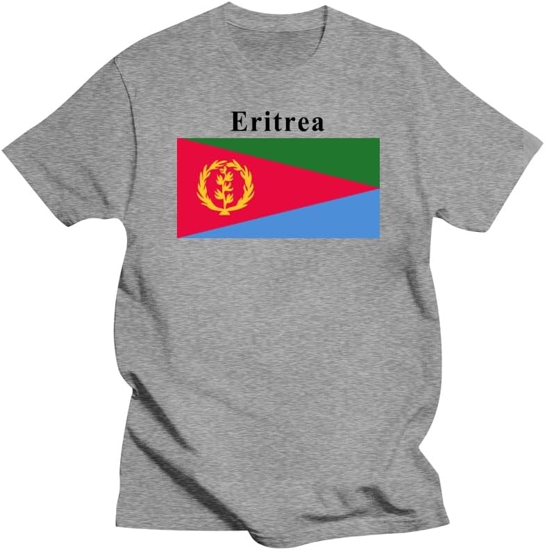 SA-PRO - تي شيرت اريتريا اريتريا عصري للرجال من القطن جيرسي نيشن تيم للصالات الرياضية، ملابس رياضية للرجال والنساء (لون ابيض، مقاس XXXL) 3 SA-PRO - تي شيرت اريتريا اريتريا عصري للرجال من القطن جيرسي نيشن تيم للصالات الرياضية، ملابس رياضية للرجال والنساء (لون ابيض، مقاس XXXL) - الصورة 3