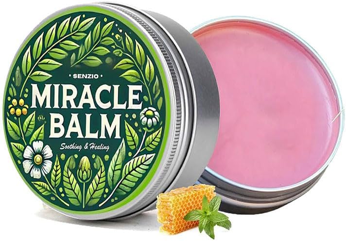 YelaJoy Senzio Miracle Herbal Balm, Fast-Absorbing Lightweight Non-Sticky Moisturizer with Natural Herbal Ingredients, Portable Soothing Joint Cream for Comforting Body Care for Day & Night Use