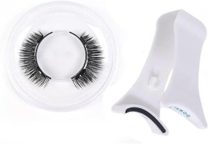 رموش مغناطيسية من الميكاكوز، رموش مغناطيسية مزدوجة قابلة لاعادة الاستخدام بدون قلم تحديد العين، رموش مغناطيسية بمظهر طبيعي مع اداة تطبيق، رموش صناعية بدون صمغ، رموش مغناطيسية للنساء