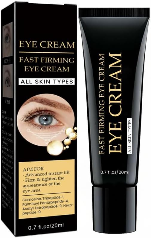 كريم شد العين المؤقت لشد بشكل مؤقت فوري سريع تحت - الانتفاخ والحقائب العينين ينعم مظهر الخطوط الدقيقة قطعة واحدة