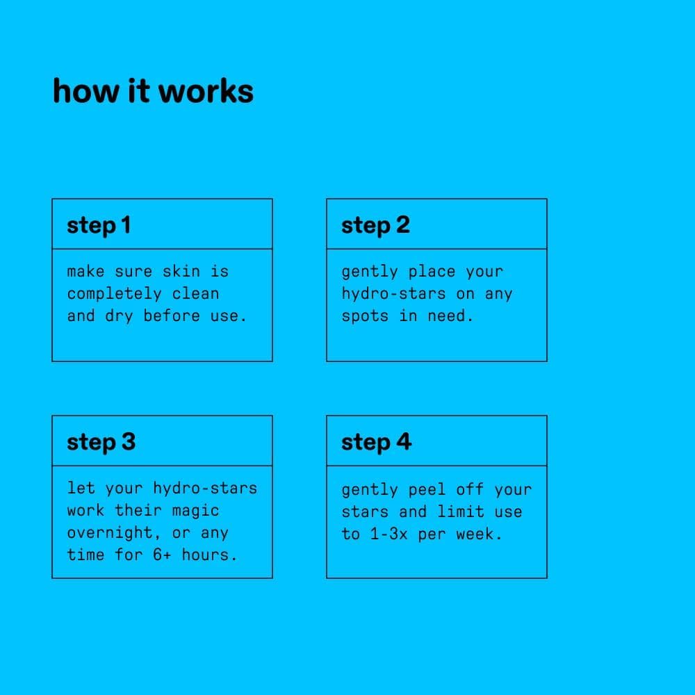 رقع بثور هيدروستار + حمض الساليسيليك من بوكيلا وملصقات كبيرة الحجم للبثرات الغروانية المائية الصفراء تمتص السوائل وتقلل الالتهاب وتساعد على تقليص وتهدئة البقع العميقة (ازرق) 6 رقع بثور هيدروستار + حمض الساليسيليك من بوكيلا وملصقات كبيرة الحجم للبثرات الغروانية المائية الصفراء تمتص السوائل وتقلل الالتهاب وتساعد على تقليص وتهدئة البقع العميقة (ازرق) - الصورة 6