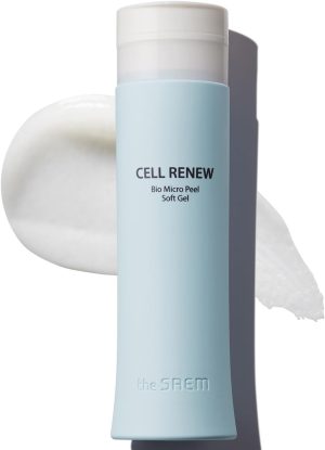 [ذا سايم] سيل رينيو بيو مايكرو بيل جل ناعم 5.5 اونصة 160 مل - تقشير خفيف ايه اتش وبي قابل للازالة من ثيسيم لنوع البشرة جافة للجنسين