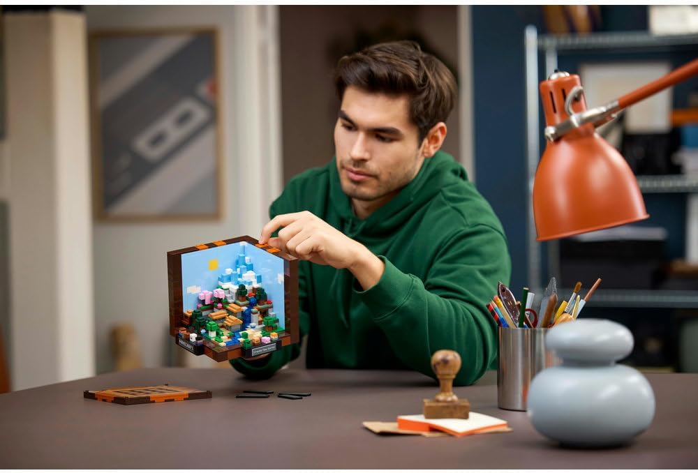 مجموعة لعبة ماين كرافت ذا كرافتينج تابل للبالغين من ليجو بيوم مع 8 شخصيات بما فيهم ستيف واليكس وموبس هدية للاعبي الذكرى السنوية الخامسة عشرة للرجال والنساء موديل 21265 بلاستيك 9 مجموعة لعبة ماين كرافت ذا كرافتينج تابل للبالغين من ليجو بيوم مع 8 شخصيات بما فيهم ستيف واليكس وموبس هدية للاعبي الذكرى السنوية الخامسة عشرة للرجال والنساء موديل 21265 بلاستيك - الصورة 9