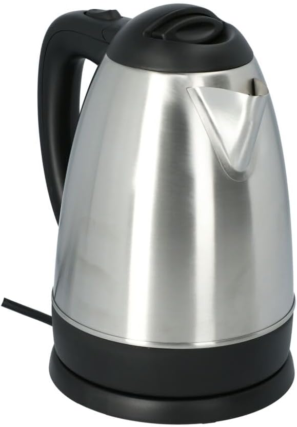 غلاية كهربائية 1830 واط بتحكم رقمي بلون فضي وأسود سعة 1.8 لتر من هوميكس، فضي وأسود 6 غلاية كهربائية 1830 واط بتحكم رقمي بلون فضي وأسود سعة 1.8 لتر من هوميكس، فضي وأسود - الصورة 6