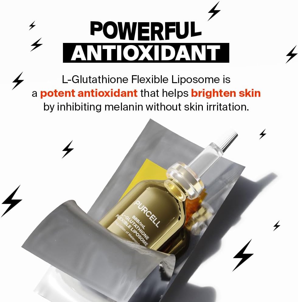 بورسيل سيروم للوجه بالجلوتاثيون بنسبة 5% - تركيز عالي مع فيتامين B3 وفيتامين E وحمض الترانيكساميك، مرطب ومشرق، خفيف الوزن، 1.01 اونصة 5 بورسيل سيروم للوجه بالجلوتاثيون بنسبة 5% - تركيز عالي مع فيتامين B3 وفيتامين E وحمض الترانيكساميك، مرطب ومشرق، خفيف الوزن، 1.01 اونصة - الصورة 5