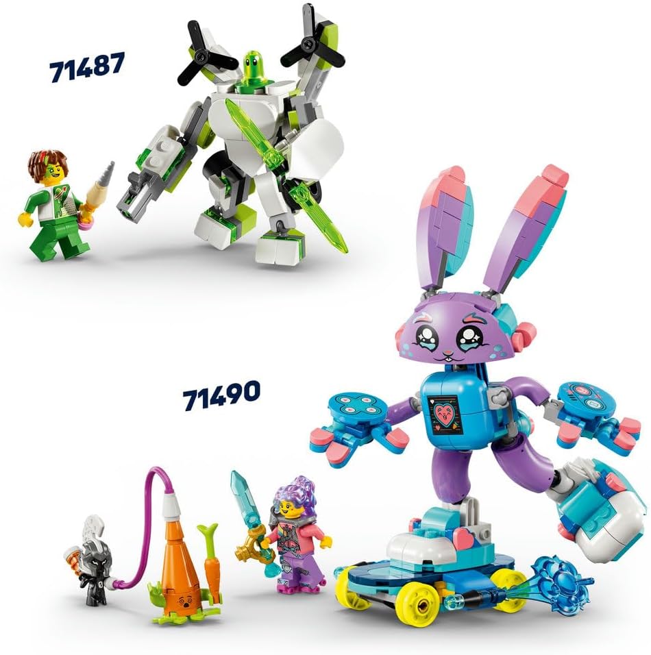 لعبة الأرنب القابلة لإعادة البناء، مغامرات حيوانات بانشو الإبداعية من ليغو DREAMZzz، مجموعة لعب خيالية للبنات والصبيان بعمر 7 سنوات أو أكثر مع شخصية إزي للعب الأدوار، هدية خيالية للأطفال 71488 7 لعبة الأرنب القابلة لإعادة البناء، مغامرات حيوانات بانشو الإبداعية من ليغو DREAMZzz، مجموعة لعب خيالية للبنات والصبيان بعمر 7 سنوات أو أكثر مع شخصية إزي للعب الأدوار، هدية خيالية للأطفال 71488 - الصورة 7