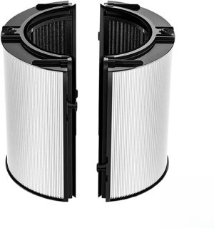 فلتر كربون هيبا من اكس سبرينج، فلتر بديل ترو هيبا بدرجة H13، فلتر هيبا 2 في 1 360 درجة، متوافق مع TP09 HP09 TP07 HP07 TP06 HP06 PH03 PH02 PH01 منقي الهواء
