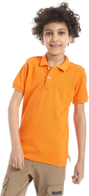 قميص ايليت عصري بنمط بيكيه للأولاد من اندورا