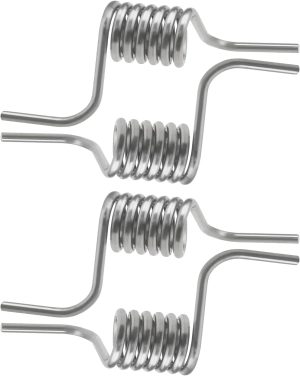 كريت ايديا 4 قطع زنبركية بديلة لباب الثلاجة MHY62044106 2676261 متوافقة مع LG LFC28768SB LFC28768ST ملحقات الثلاجة