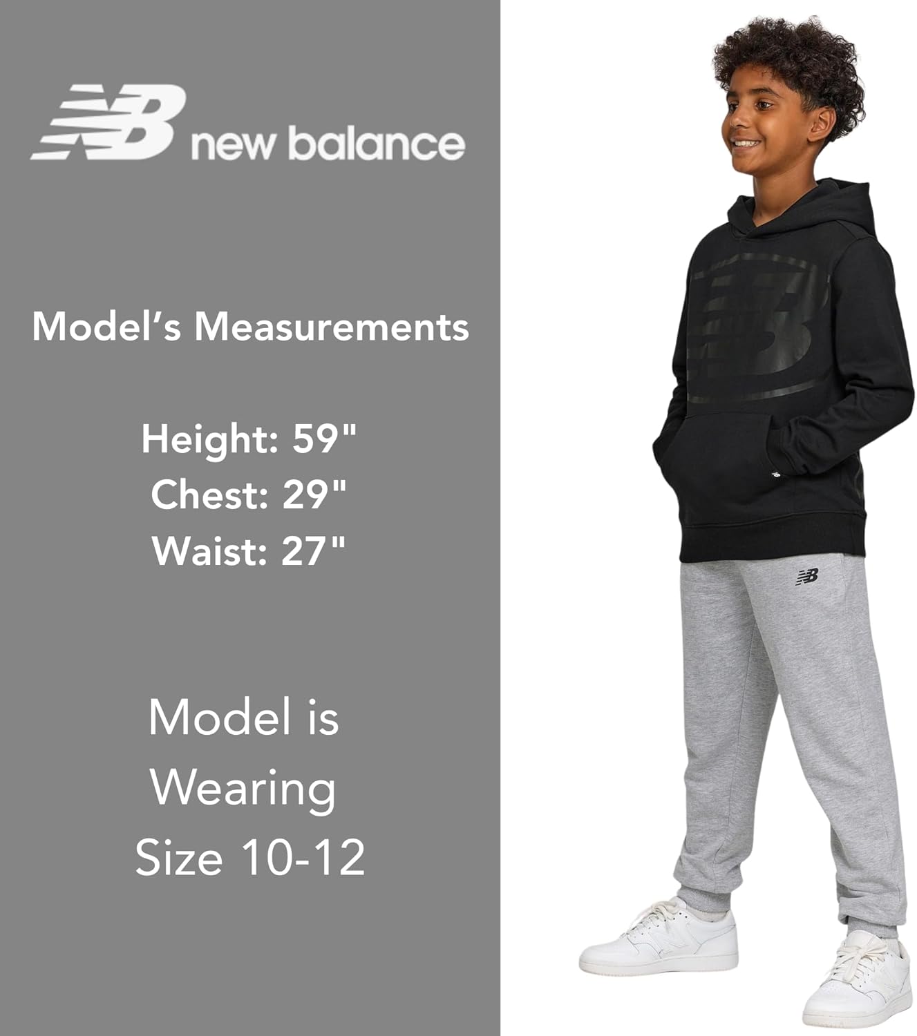 سويت شيرت مريح من القطن المخلوط والصوف بغطاء للراس برسومات بلوفر للأطفال والأولاد من نيو بلانس، مقاسات من 4 حتى 20 6 سويت شيرت مريح من القطن المخلوط والصوف بغطاء للراس برسومات بلوفر للأطفال والأولاد من نيو بلانس، مقاسات من 4 حتى 20 - الصورة 6