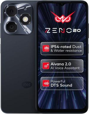 ايتل A90 ذاكرة داخلية 64 جيجابايت وذاكرة رام 3+5 جيجابايت لون اسود