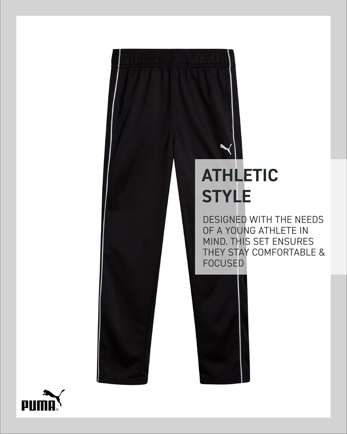 بدلة رياضية للأولاد من بوما – خامة التريكو، قطعتين 6 بدلة رياضية للأولاد من بوما – خامة التريكو، قطعتين - الصورة 6