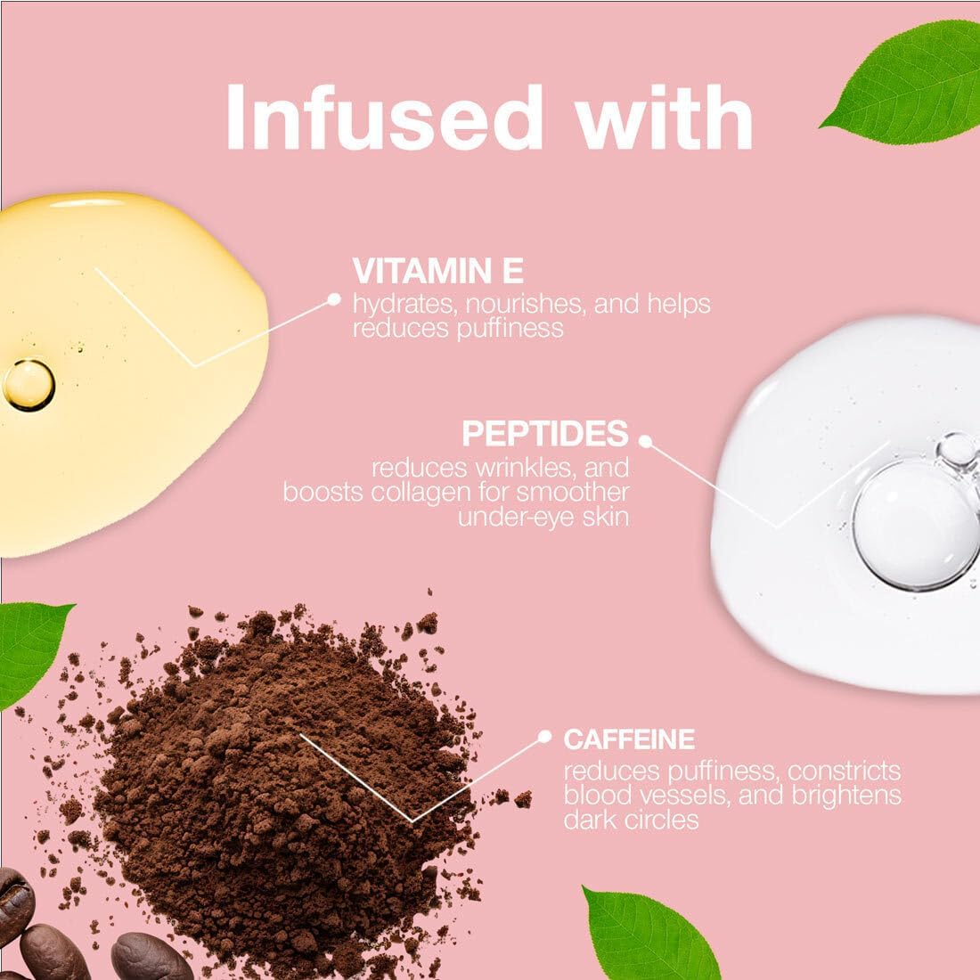 كريم تفتيح تحت العين لإخفاء وتفتيح الهالات السوداء، يحتوي على الكافيين والببتيدات وفيتامين E، يمنح إشراقة للبشرة الباهتة والمتعبة، مصحح لون وبرايمر يقلل من مظهر الهالات السوداء من بالاديو 5 كريم تفتيح تحت العين لإخفاء وتفتيح الهالات السوداء، يحتوي على الكافيين والببتيدات وفيتامين E، يمنح إشراقة للبشرة الباهتة والمتعبة، مصحح لون وبرايمر يقلل من مظهر الهالات السوداء من بالاديو - الصورة 5