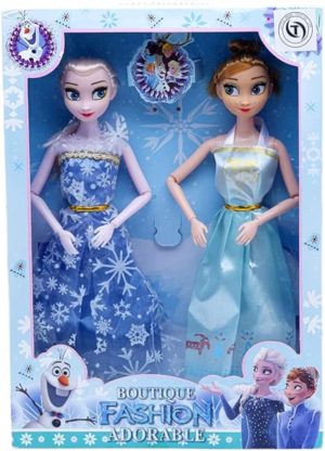 مجموعة دمى من توي بوكس، للبنات من عمر 3 سنوات، تساعد على تعزيز الإبداع والخيال والتناسق بين اليد والعين، وتنمية مهارات رواية القصص والمهارات الاجتماعية