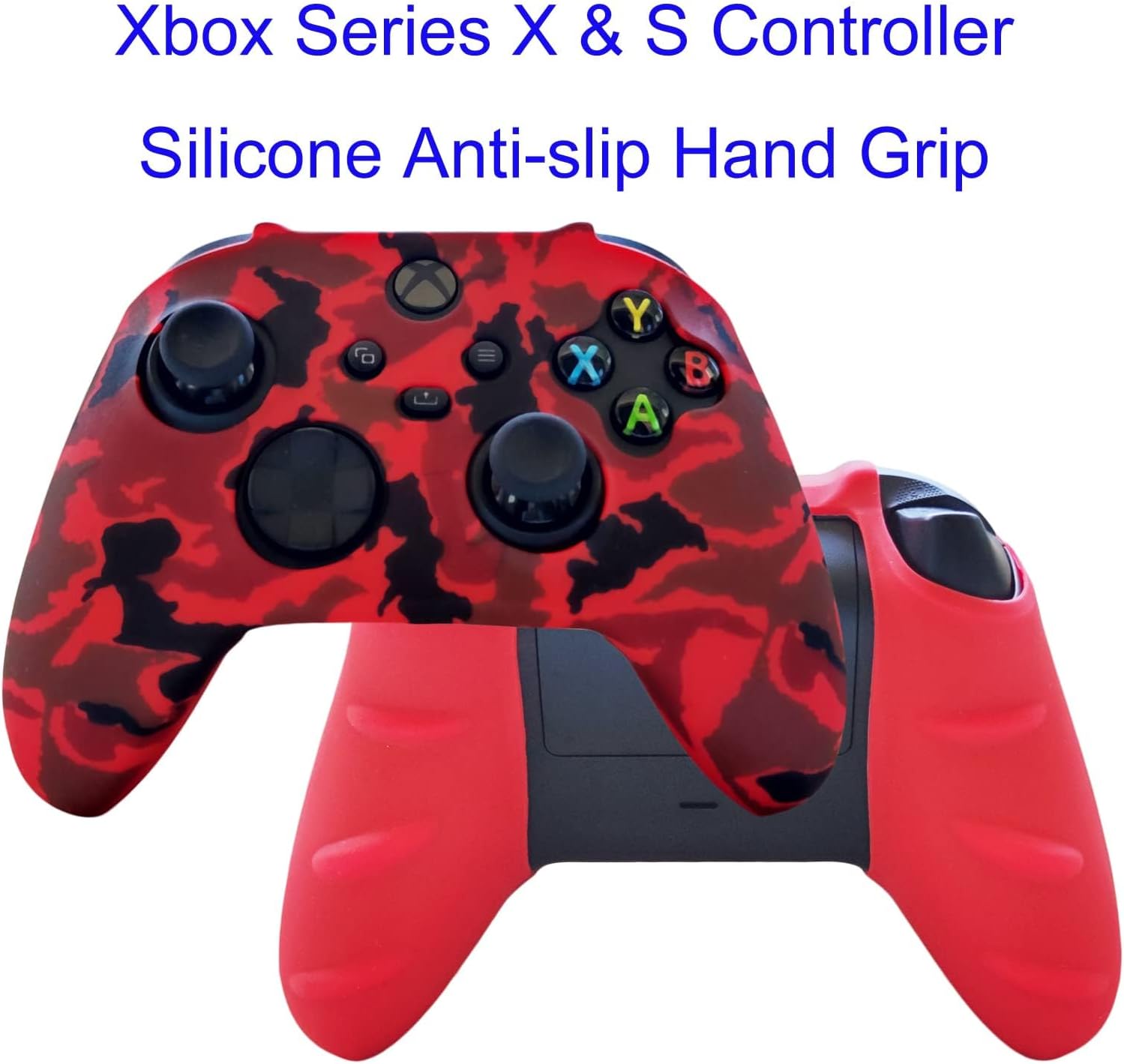 حافظة حماية من إي وينر لجهاز جيم كونسول، غطاء سيليكون محكم مصنوع من السيليكون بلون كامو أحمر وأزرق 4 حافظة حماية من إي وينر لجهاز جيم كونسول، غطاء سيليكون محكم مصنوع من السيليكون بلون كامو أحمر وأزرق - الصورة 4