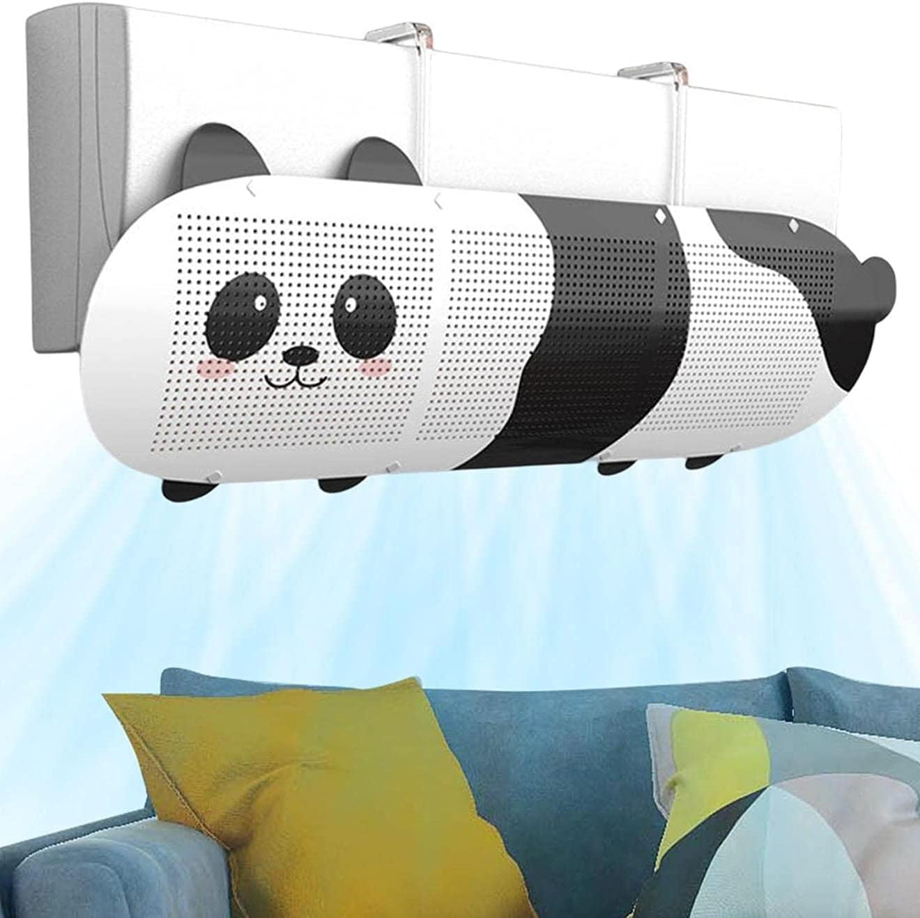 عاكس مكيف الهواء من ابوتو، عاكس فتحة مكيف الهواء قابل للسحب، منظم اتجاه الهواء العالمي لتوزيع أفضل لتدفق الهواء