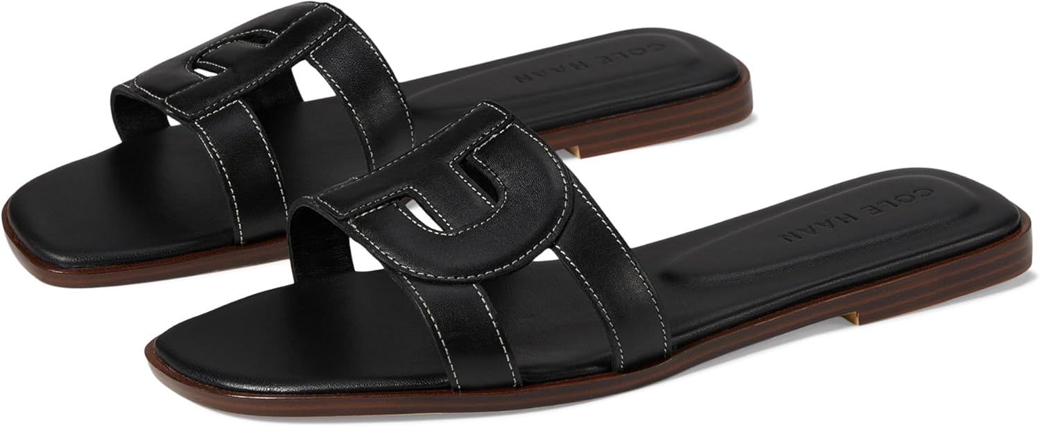 صندل مسطح للنساء من كريسي 1 صندل مسطح للنساء من كريسي