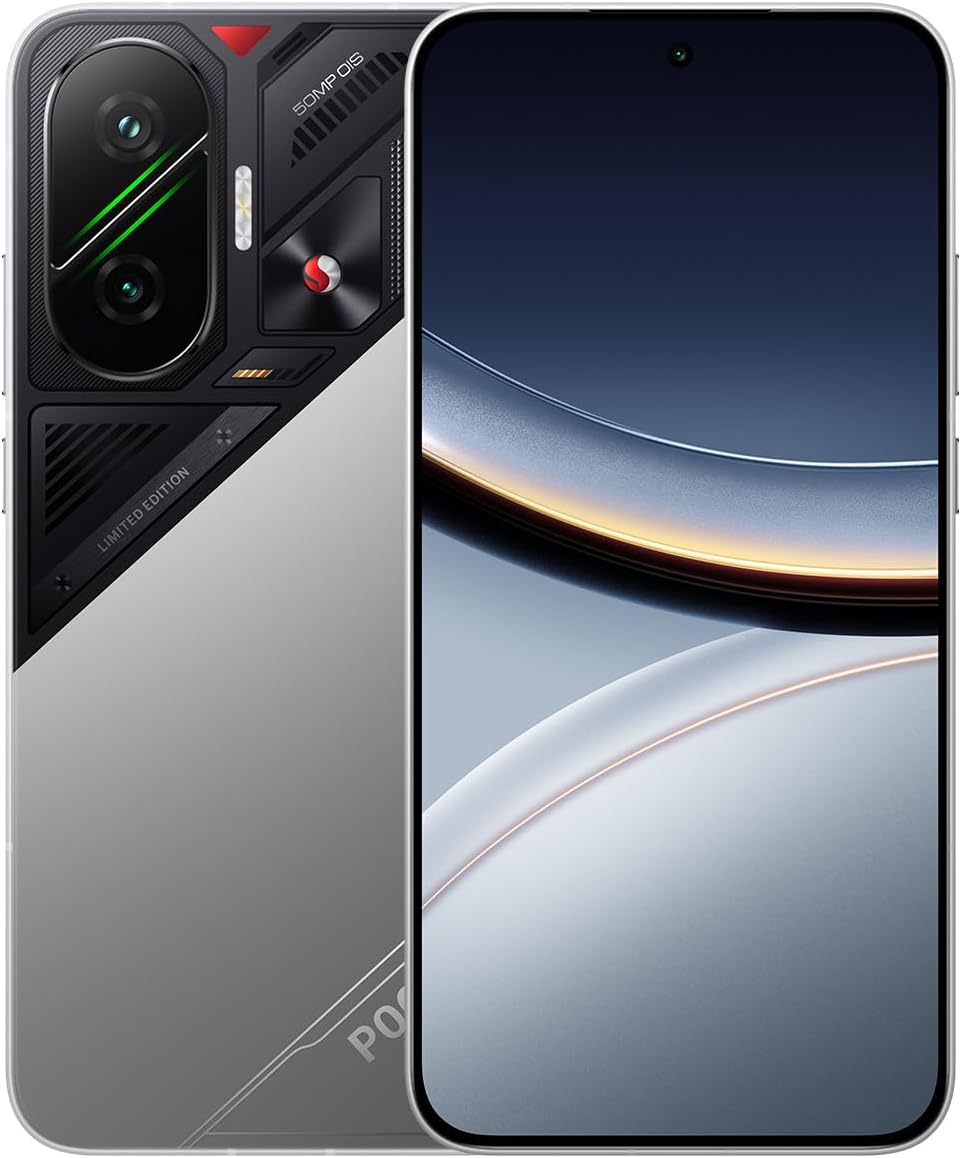 جوال شاومي بوكو F7 ايه اي 5G (لتموبيل مينت تيلو وجلوبال) (512GB + 12GB) ان اف سي 1.5K 6.8 انش اموليد 50 ميجابكسل، هاتف سوني للالعاب ثنائي شرائح الاتصال قريب المدى، موديل 25053PC47G (فضي) 5 جوال شاومي بوكو F7 ايه اي 5G (لتموبيل مينت تيلو وجلوبال) (512GB + 12GB) ان اف سي 1.5K 6.8 انش اموليد 50 ميجابكسل، هاتف سوني للالعاب ثنائي شرائح الاتصال قريب المدى، موديل 25053PC47G (فضي) - الصورة 5