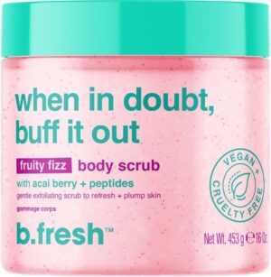 وين ان دوك، باف ات اوت - مقشر للجسم بالفواكه