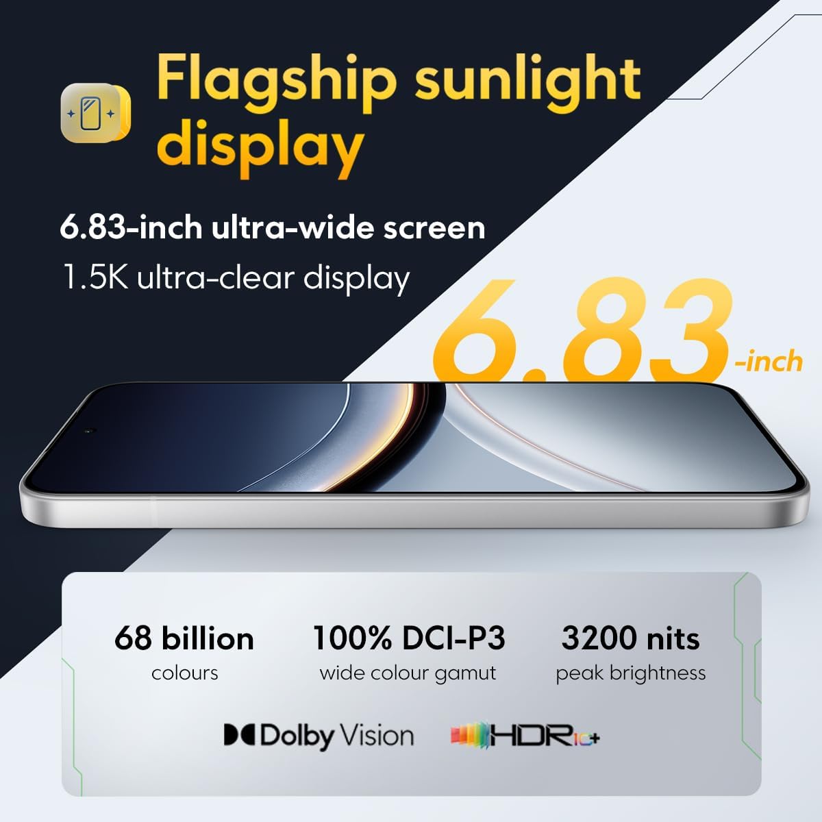 جوال شاومي بوكو F7 ايه اي 5G (لتموبيل مينت تيلو وجلوبال) (512GB + 12GB) ان اف سي 1.5K 6.8 انش اموليد 50 ميجابكسل، هاتف سوني للالعاب ثنائي شرائح الاتصال قريب المدى، موديل 25053PC47G (فضي) 3 جوال شاومي بوكو F7 ايه اي 5G (لتموبيل مينت تيلو وجلوبال) (512GB + 12GB) ان اف سي 1.5K 6.8 انش اموليد 50 ميجابكسل، هاتف سوني للالعاب ثنائي شرائح الاتصال قريب المدى، موديل 25053PC47G (فضي) - الصورة 3