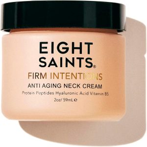 ايت سينتس كريم الرقبة المضاد للشيخوخة من فيرم انتينشنز، طبيعي وعضوي، لشد البشرة وتقليل التجاعيد، 2 اونصة