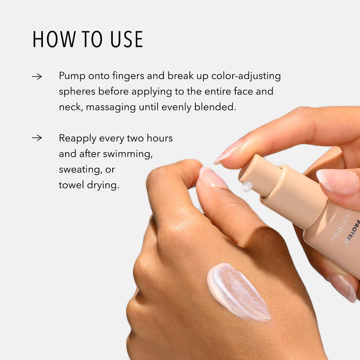 كريم واقي شمسي ملون لحماية من طيف عريض بعامل حماية 30، 1.7 أونصة سائلة 4 كريم واقي شمسي ملون لحماية من طيف عريض بعامل حماية 30، 1.7 أونصة سائلة - الصورة 4