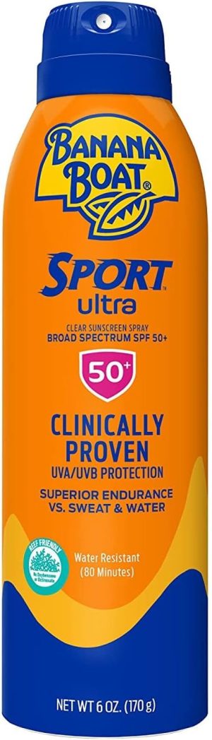 بخاخ واقي من الشمس بانانا بوت ألترا سبورت ريف فريندلي واسع الطيف SPF 50 6 أونصات لنوع البشرةالكلة 6.0 اونصة 6.0 أونصة سائلة