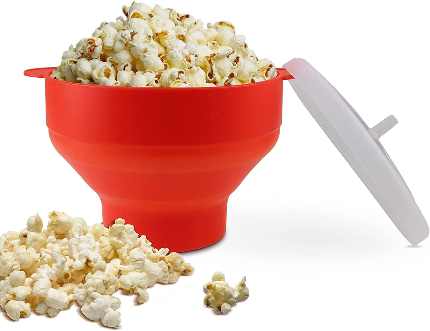 ماكينة صنع الفشار في الميكروويف من السيليكون قابلة للطي مع غطاء وعاء فشار خالي البيسفينول ايه سهل التنظيف وامن للاستخدام غسالة الصحون مثالي لليالي الافلام العائلية احمر كاستويف 1 ماكينة صنع الفشار في الميكروويف من السيليكون قابلة للطي مع غطاء وعاء فشار خالي البيسفينول ايه سهل التنظيف وامن للاستخدام غسالة الصحون مثالي لليالي الافلام العائلية احمر كاستويف