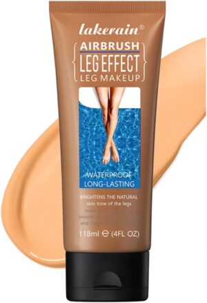 كريم اساس للجسم مقاوم للماء بدون انتقال، يدوم طويلا للساقين والندبات، يغطي التاتو والعيوب، غطاء ساق مقاوم للماء والعرق لجميع درجات البشرة (3،1)