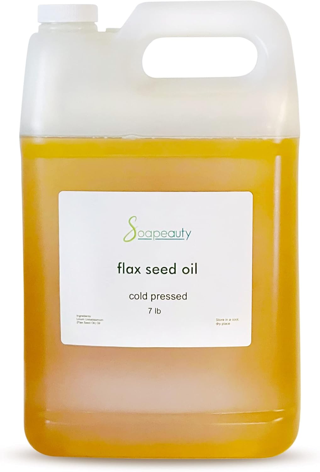 سوب بيوتي زيت بذور الكتان غير المكرر المعصور على البارد نقي وطبيعي 100% | للبشرة والشعر والوصفات التي تصنعها بنفسك | مصدر اوميجا 3 والا | 7 باوند 1 سوب بيوتي زيت بذور الكتان غير المكرر المعصور على البارد نقي وطبيعي 100% | للبشرة والشعر والوصفات التي تصنعها بنفسك | مصدر اوميجا 3 والا | 7 باوند