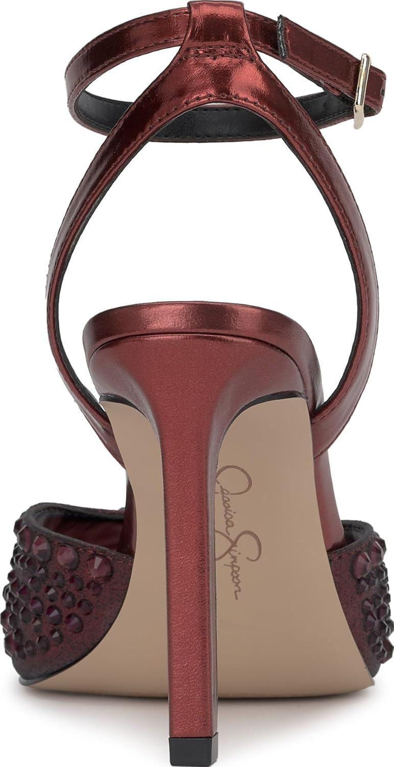 جيسيكا سمبسون صندل بكعب للنساء من ليندال 3 جيسيكا سمبسون صندل بكعب للنساء من ليندال - الصورة 3