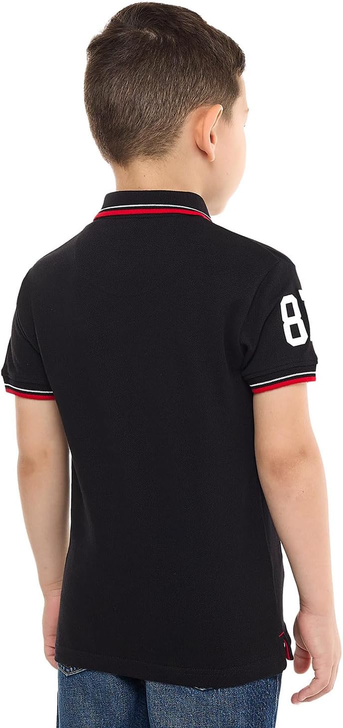 تيشرت بولو مطبوع باكمام قصيرة للاولاد 325-0145KB551-2 3 تيشرت بولو مطبوع باكمام قصيرة للاولاد 325-0145KB551-2 - الصورة 3