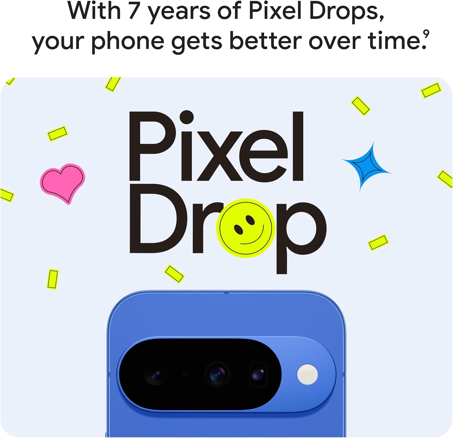 جوجل هاتف ذكي بيكسل 10 غير مقفل بنظام اندرويد، 128 جيجا، شاشة اكتوا 6.3 انش، كاميرا ثلاثية، جيميناي ايه اي، ازرق نيلي 7 جوجل هاتف ذكي بيكسل 10 غير مقفل بنظام اندرويد، 128 جيجا، شاشة اكتوا 6.3 انش، كاميرا ثلاثية، جيميناي ايه اي، ازرق نيلي - الصورة 7