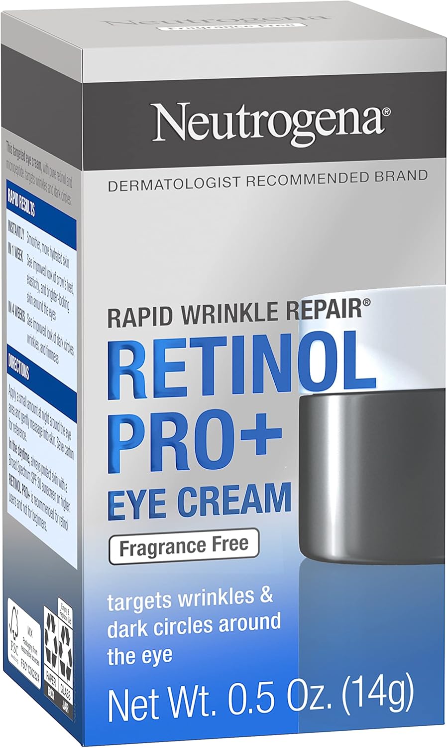 كريم للعيون من نيوتروجينا مضاد للشيخوخة والتجاعيد ومشدّد للبشرة، مناسب لجميع أنواع البشرة، 0.5 أونصة 15 كريم للعيون من نيوتروجينا مضاد للشيخوخة والتجاعيد ومشدّد للبشرة، مناسب لجميع أنواع البشرة، 0.5 أونصة - الصورة 15