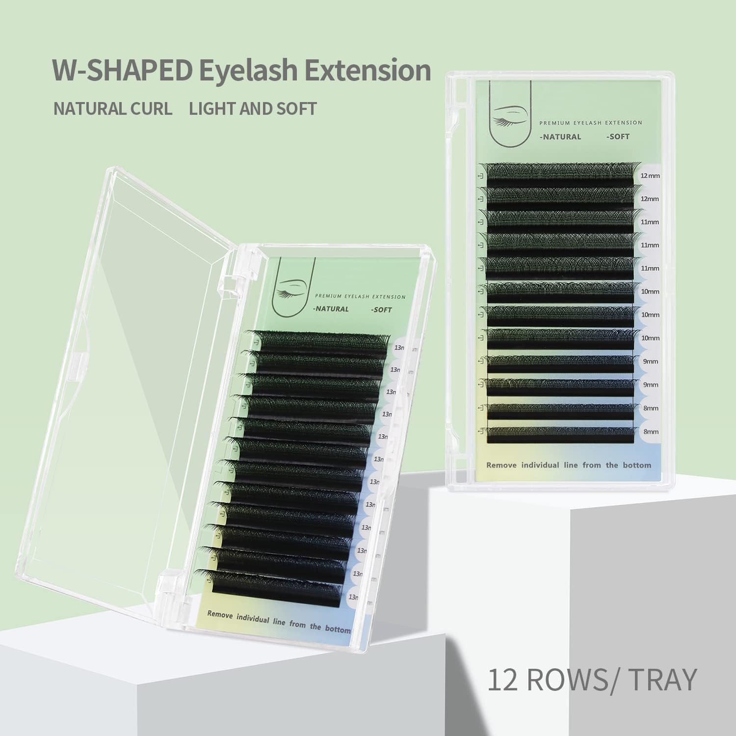 وصلات رموش صناعية ثلاثية الابعاد على شكل حرف W من نالاكال، وصلات رموش صناعية طبيعية ناعمة من فرو المنك الصناعي، لوازم مكياج (8-14 ملم، تجعيد 0.07-دي) 5 وصلات رموش صناعية ثلاثية الابعاد على شكل حرف W من نالاكال، وصلات رموش صناعية طبيعية ناعمة من فرو المنك الصناعي، لوازم مكياج (8-14 ملم، تجعيد 0.07-دي) - الصورة 5