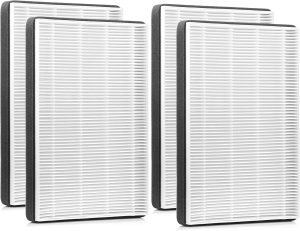 فلتر هيبا بديل من لينيو F2 A2 ترو هيبا متوافق مع موديلات منقي هواء الغرف 3M فيلتريت FAP-C02WA-G2 FAP-C03BA-G2 FAP-T03BA-G2 FAP-SCO2N FAP-CO2-A2 FAP-CO3-A2 FAP-TO3-A2