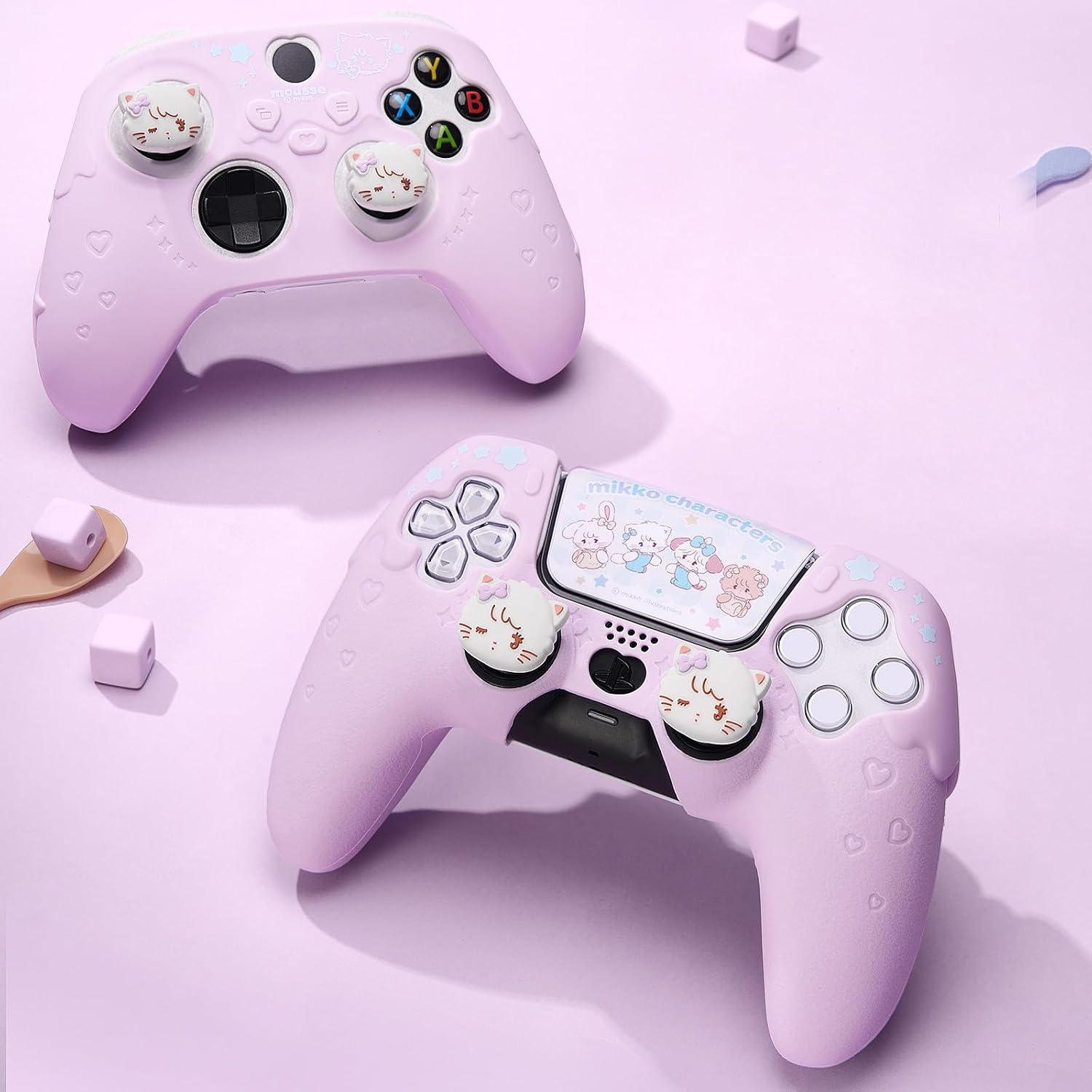 حافظة حماية من جيك شير متوافقة مع إكس بوكس سيريس X/S كنترولر، جراب مصنوع من السيليكون باللون البنفسجي 7 حافظة حماية من جيك شير متوافقة مع إكس بوكس سيريس X/S كنترولر، جراب مصنوع من السيليكون باللون البنفسجي - الصورة 7