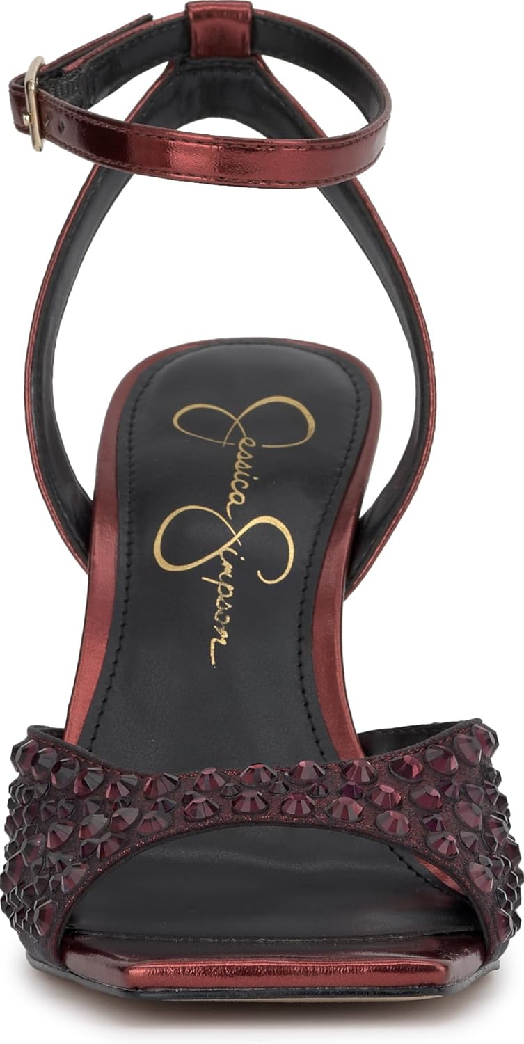 جيسيكا سمبسون صندل بكعب للنساء من ليندال 2 جيسيكا سمبسون صندل بكعب للنساء من ليندال - الصورة 2